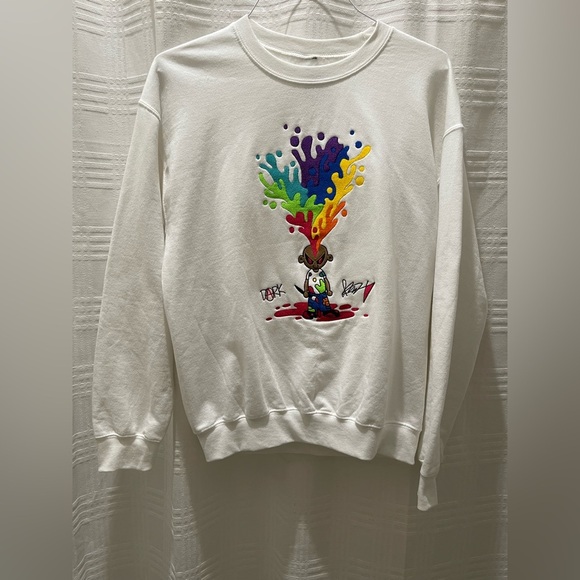 Plague Blvd x Lil Darkie sweatshirt medium - Picture 1 of 6